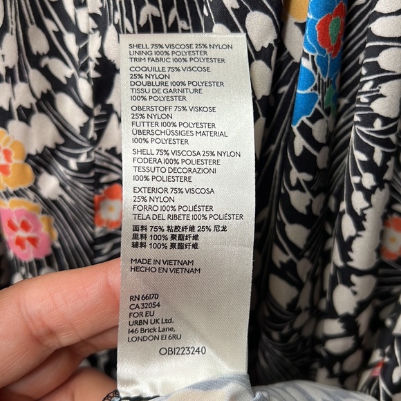 Free People Two Faced Reversible Mini dress size XSmall - Picture 7 of 9